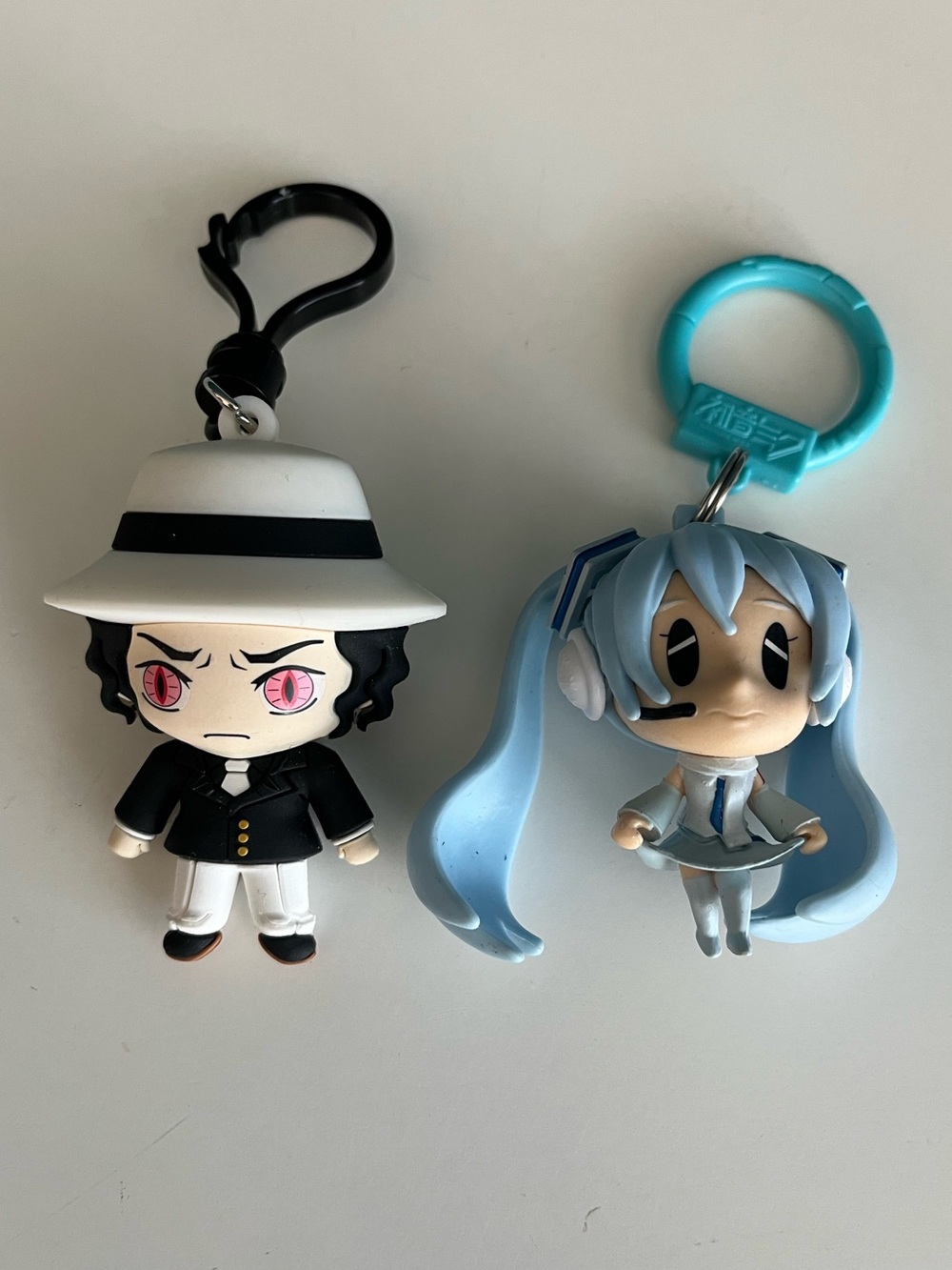 Anime Character Keychains Hatsune Miku & Demon Slayer Kibutsuji Keychains